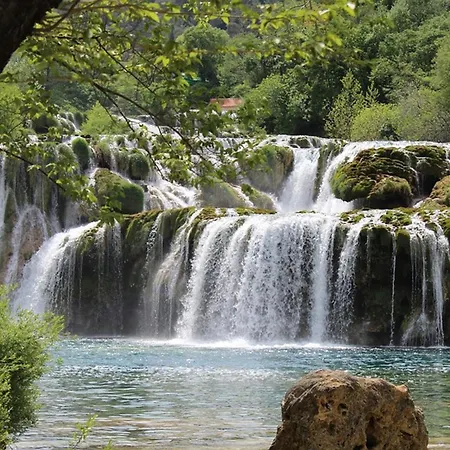 Βίλα With Pool, 50 M From The Sandy - Id 2209 By Traveler Tourist Agency Krk Zaton (Zadar)